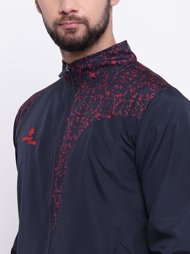 sport sun navy polyester tracksuit