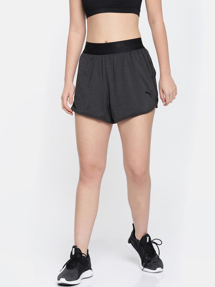 puma drapey shorts