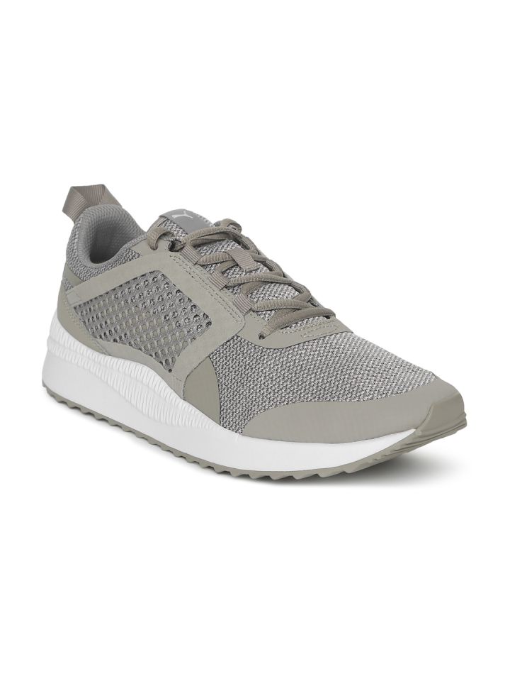 Puma Grey Kids Pacer Next Net Junior Sneakers