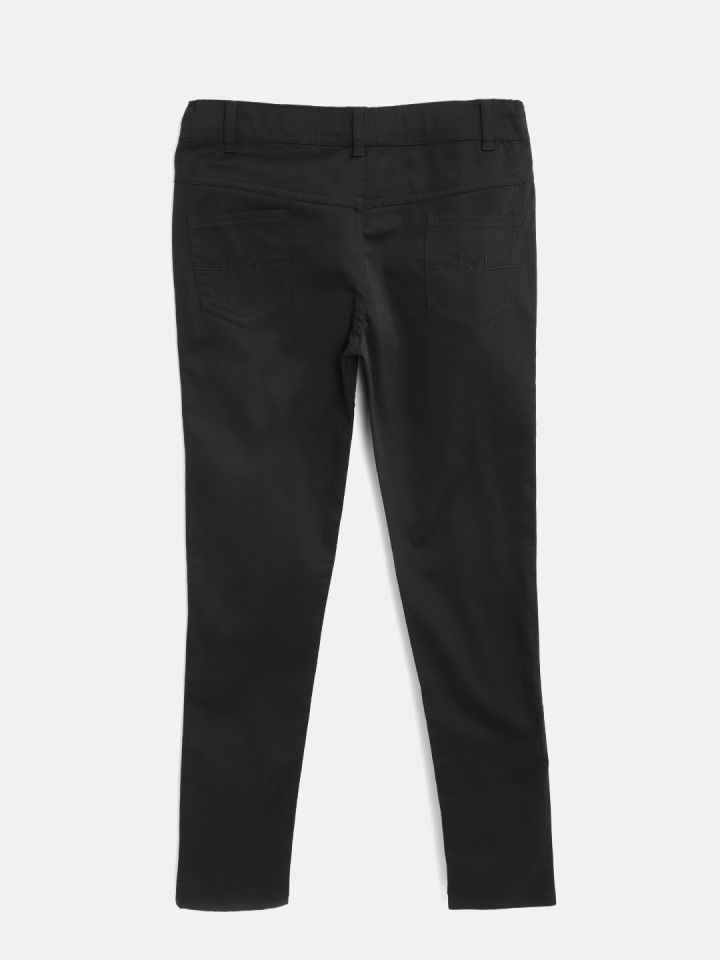Girls cheap black chinos