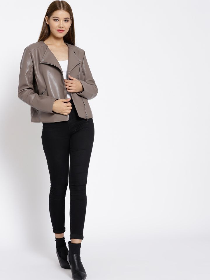 Taupe jacket new arrivals womens