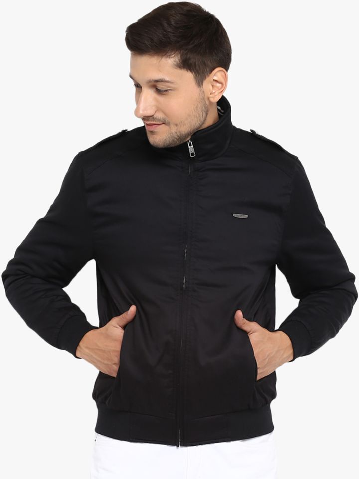 red tape black jacket