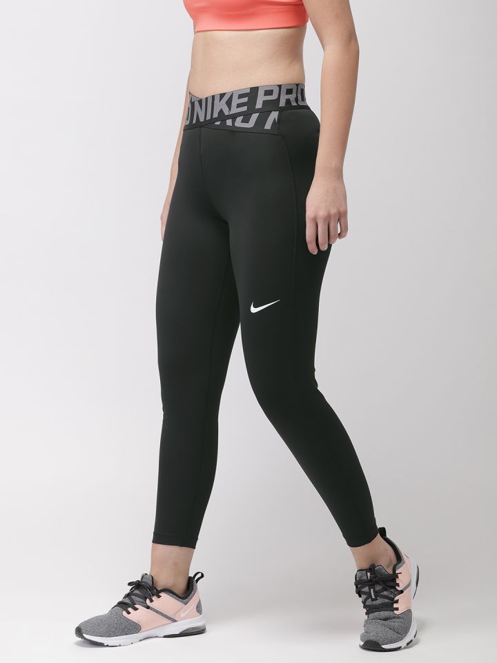 Buy Nike Black AS W NP TGHT CROSSOVER Tights - Tights for Women