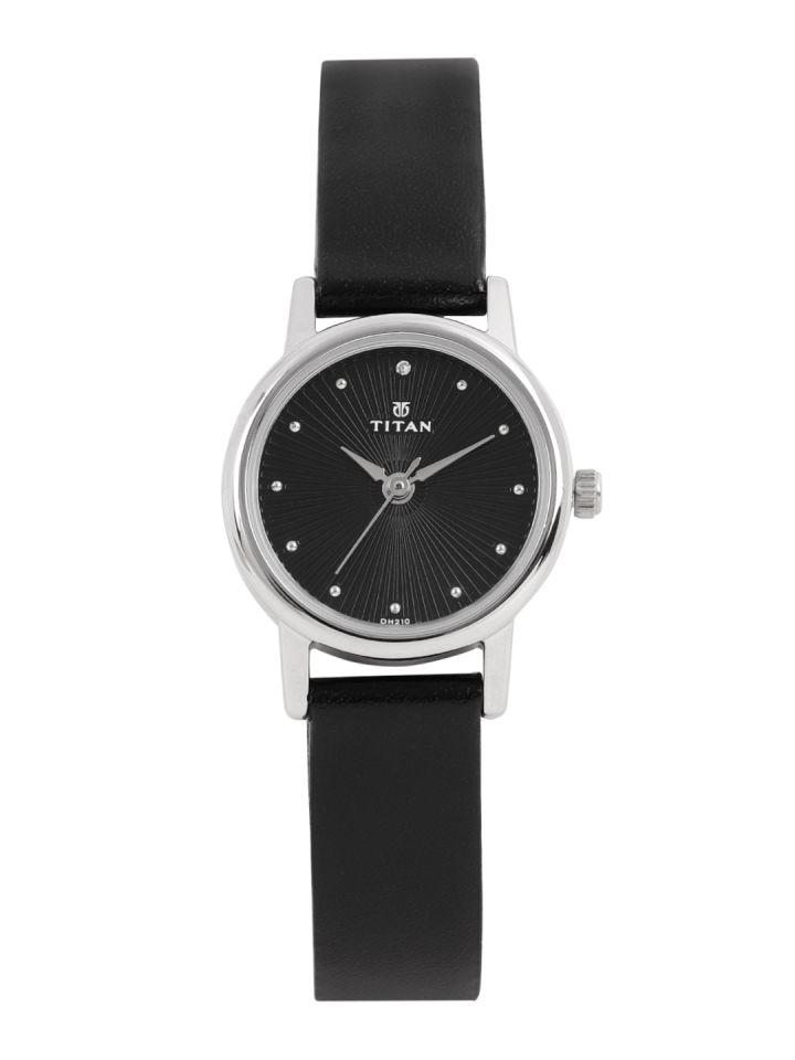 Buy Titan Women Black Analogue Watch 2593sl01 Watches For Women 7184159 Myntra