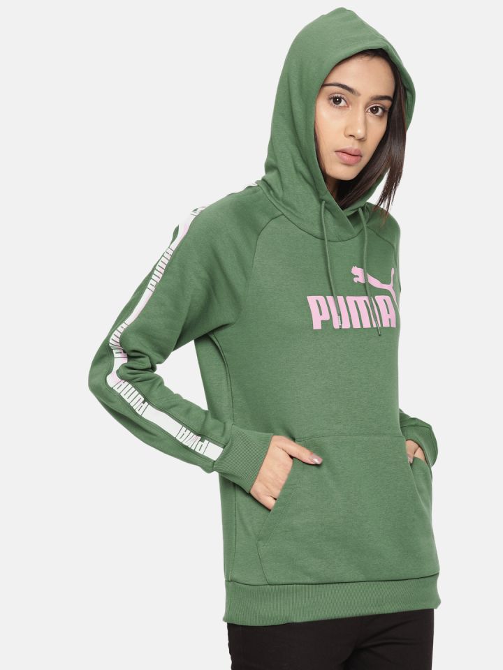 puma women's hooded sweatshirt