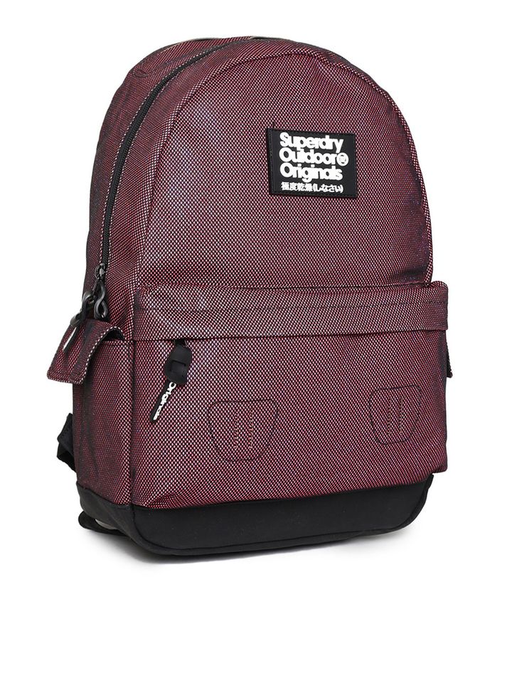 superdry rose gold backpack