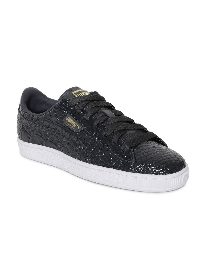 Basket Exotic Lux Leather Sneakers 