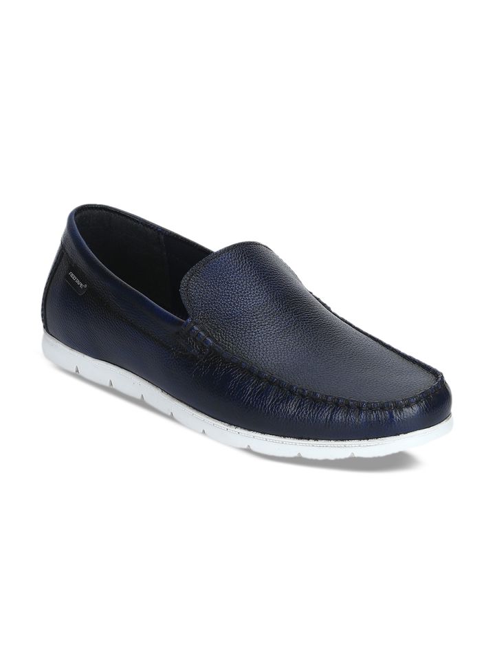 Buy Red Tape Men Navy Blue Leather 