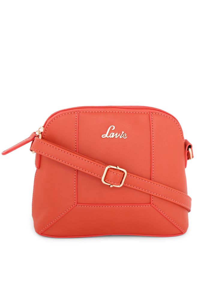 Buy Lavie Orange Solid Sling Bag Handbags for Women 7192680 Myntra