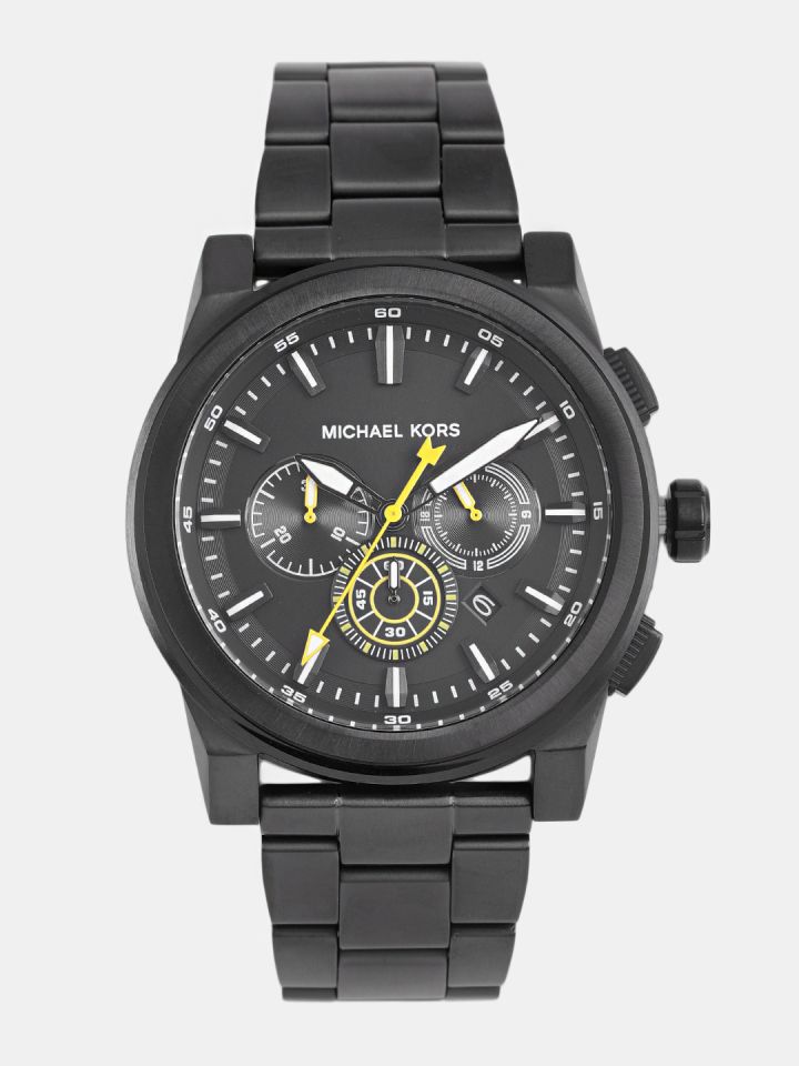 Buy Michael Kors Men Black Analogue Watch MK8600 OR Watches for