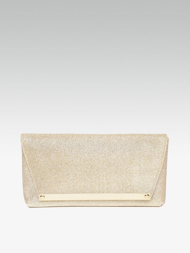 Dorothy perkins shop gold clutch