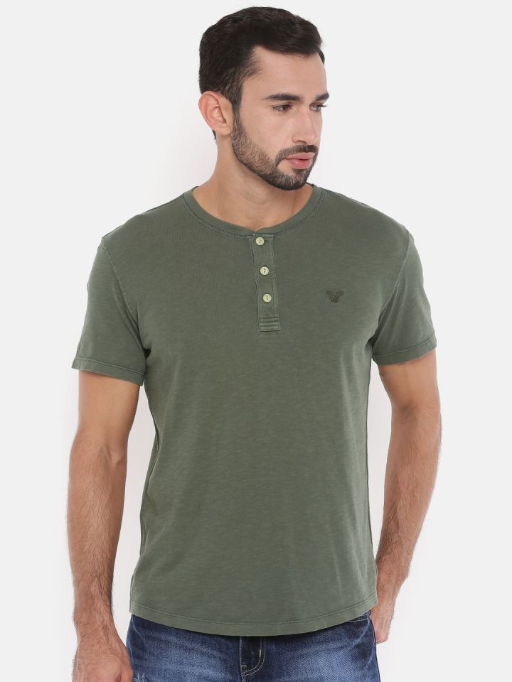 Henley shirt sale american eagle