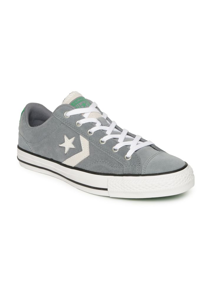 Solid grey converse on sale