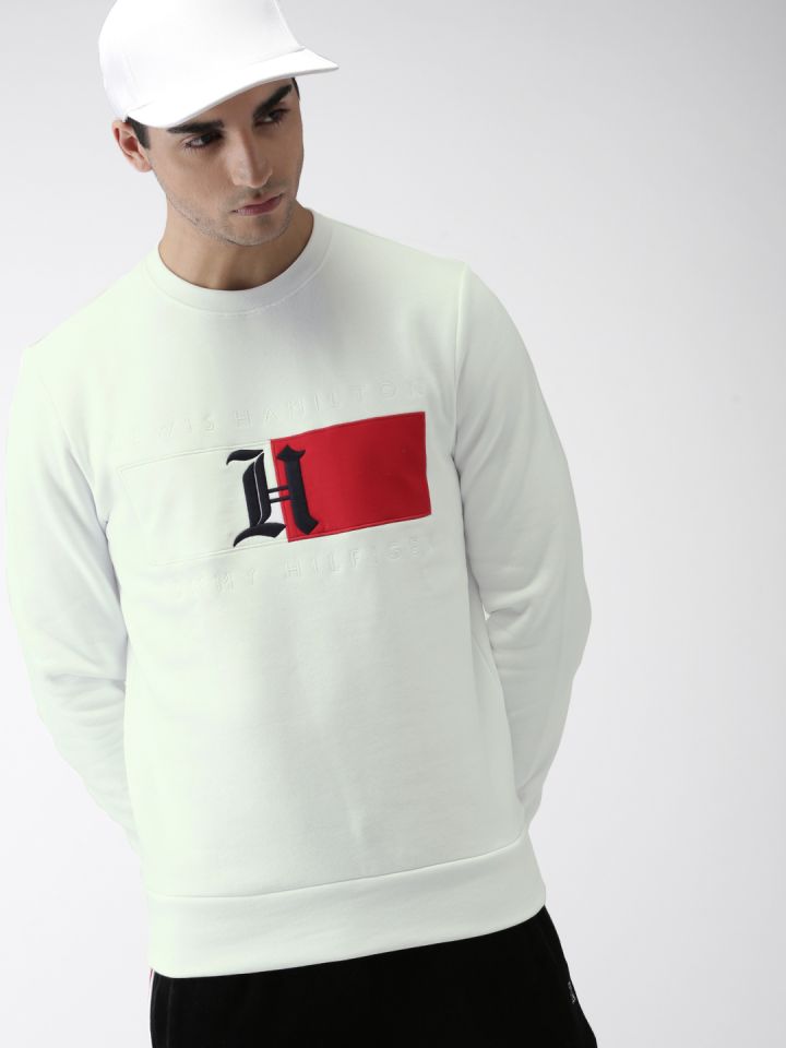 Tommy hilfiger lewis on sale hamilton flag sweatshirt