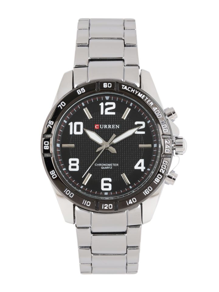 Curren Men Black Analogue Watch 8107BK