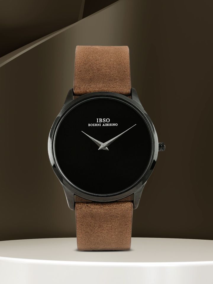 Buy IBSO Men Black Analogue Watch B2219GBBR Watches for