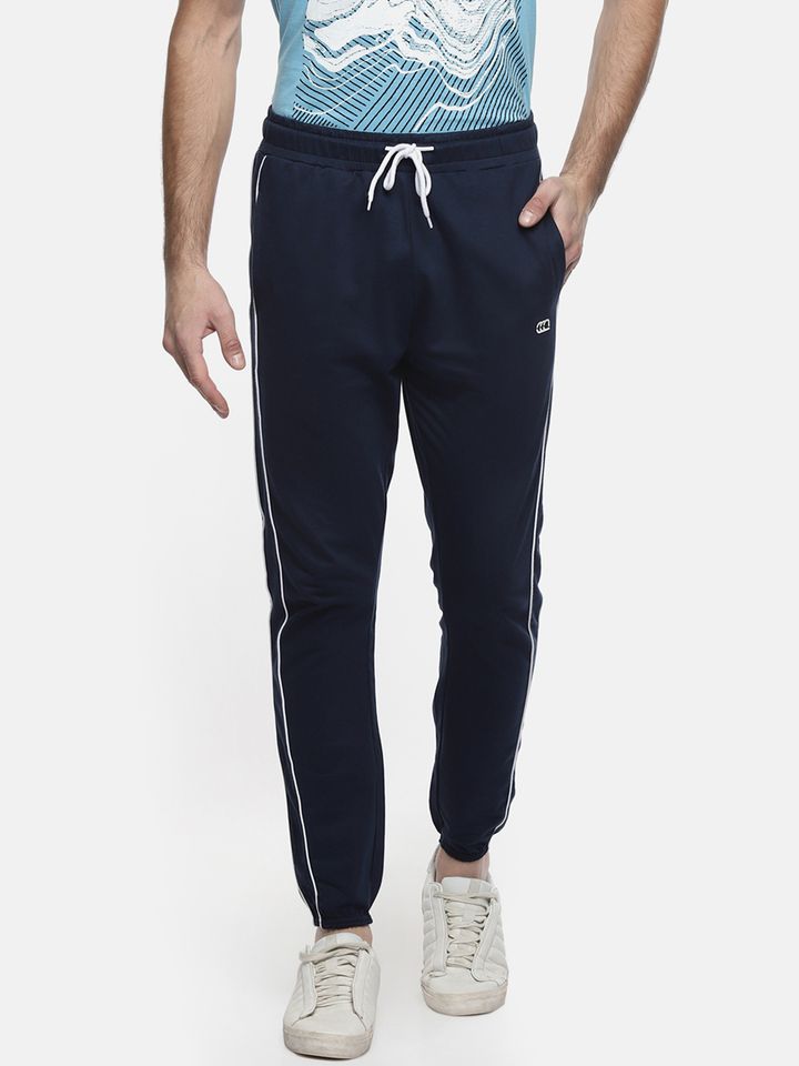 mens navy track pants