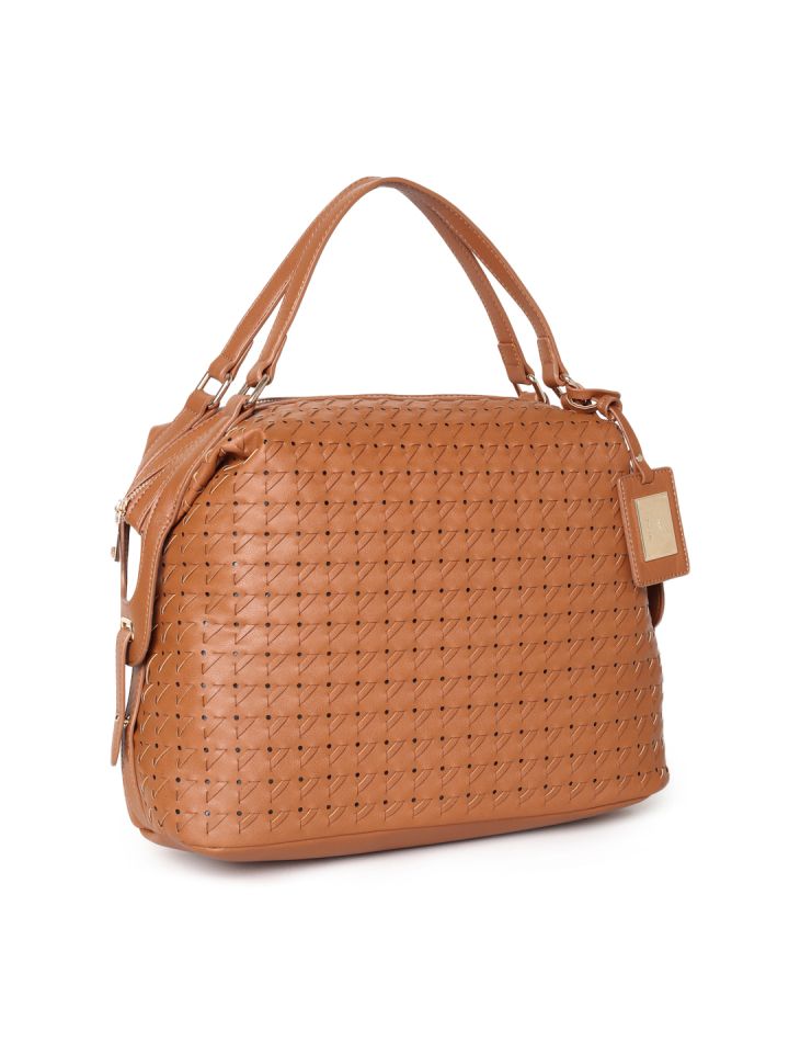 Allen solly tan solid shoulder bag hot sale