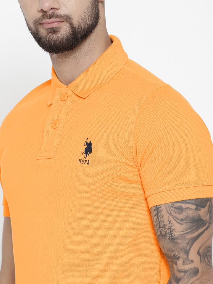 Us polo assn yellow t shirt hotsell