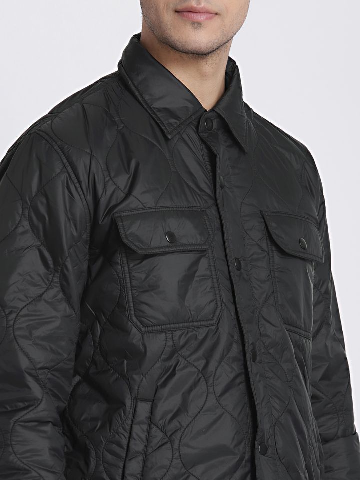 gap quilted shirt jacket