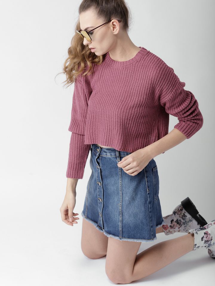 Forever 21 outlet ripped sweater