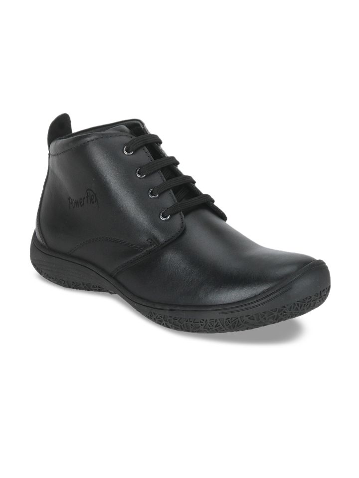 Red and chief 2025 black leather shoes