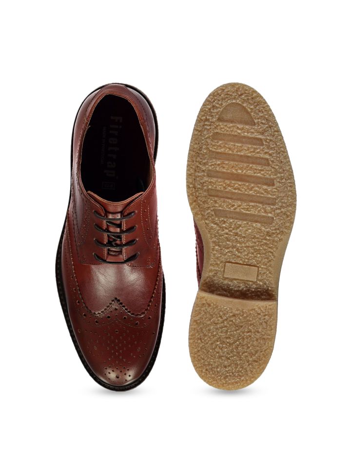 Buy Firetrap Men Brown Brogues Casual Shoes for Men 7242159 Myntra
