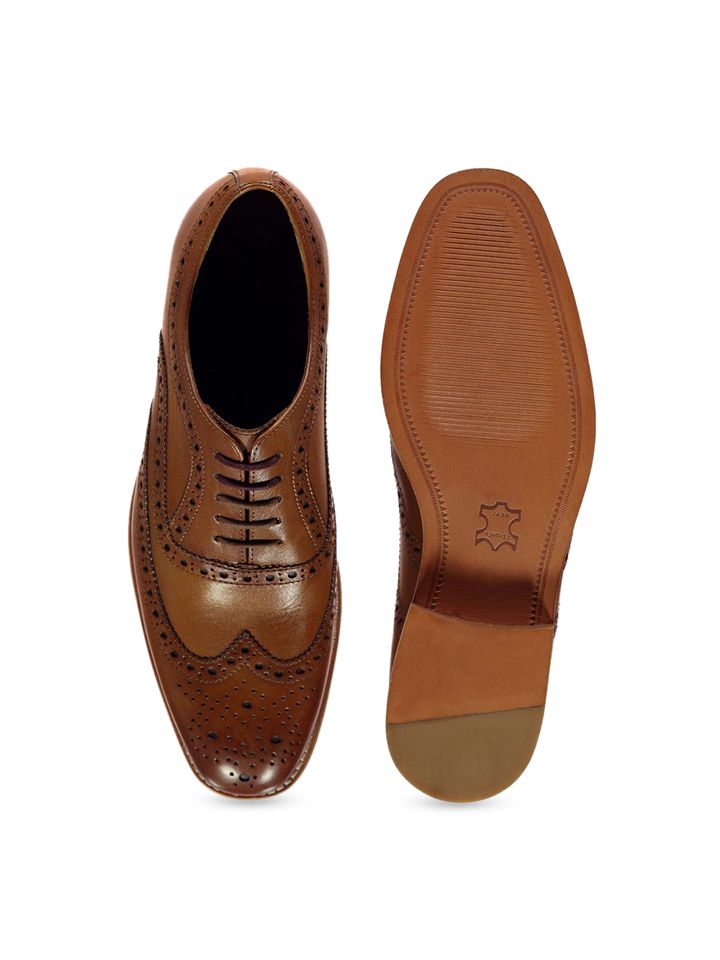 Buy Firetrap Men Brown Leather Formal 