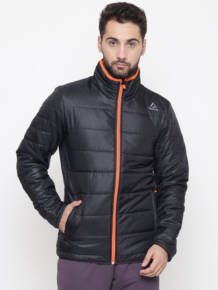 reebok puffer jacket mens