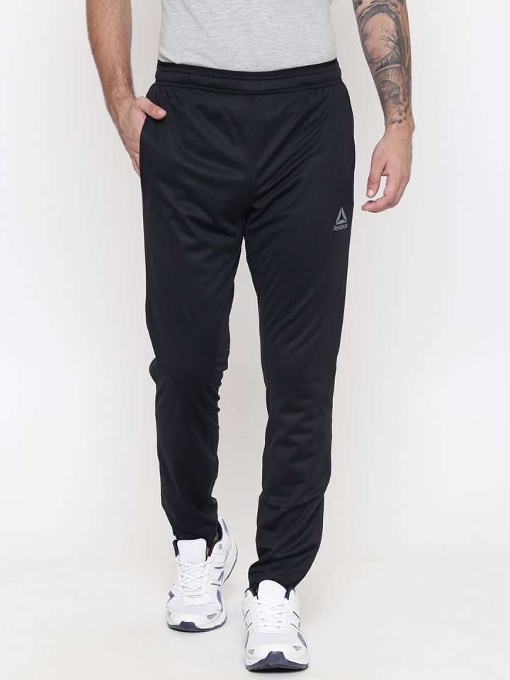 Buy Reebok Men Black US Knitted Training Track Pants Track Pants