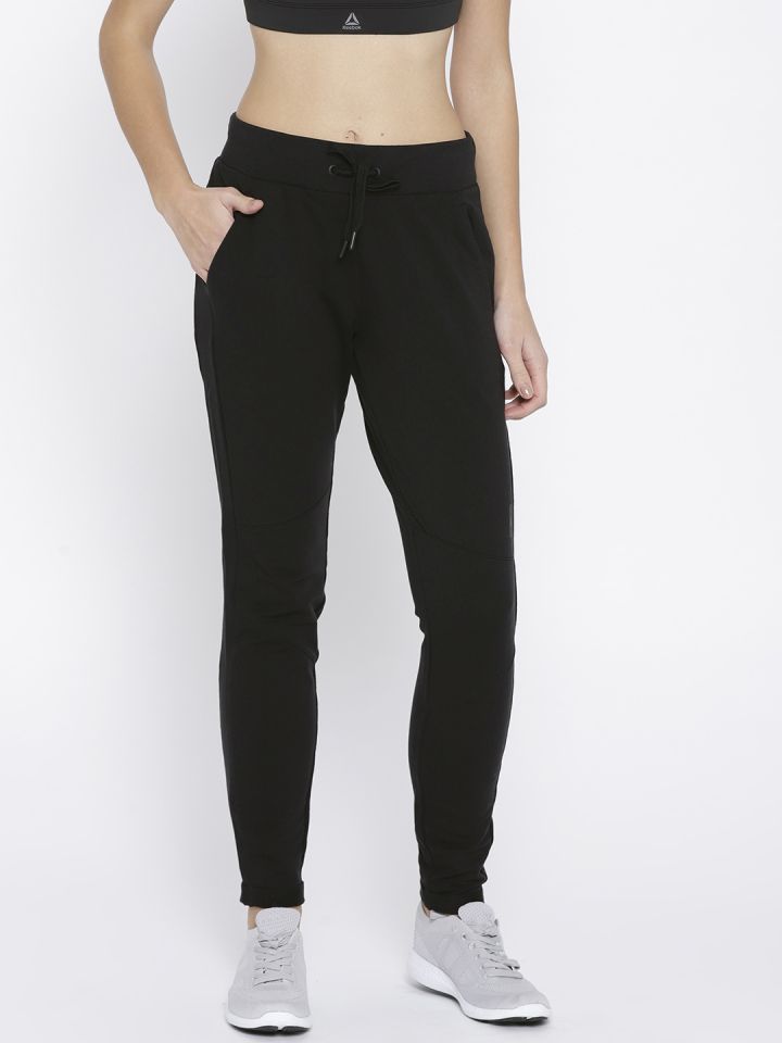 Buy Reebok Black TS SLIM Joggers - Track Pants for Women 7244508