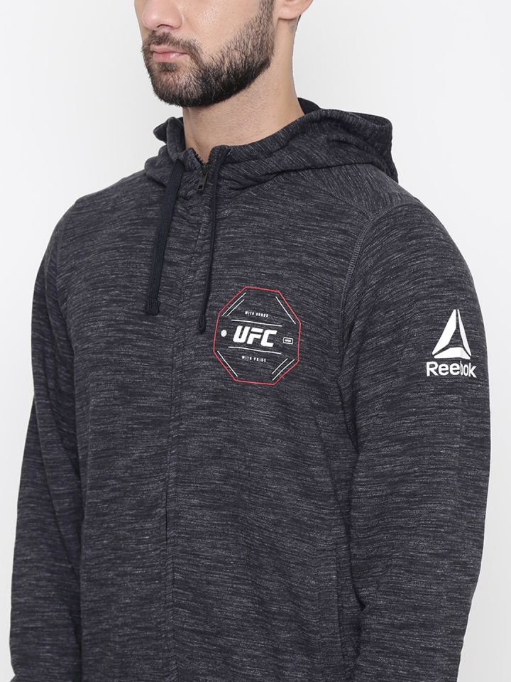 Hooded sweatshirt Reebok UFC FG PULLOVER HOODIE