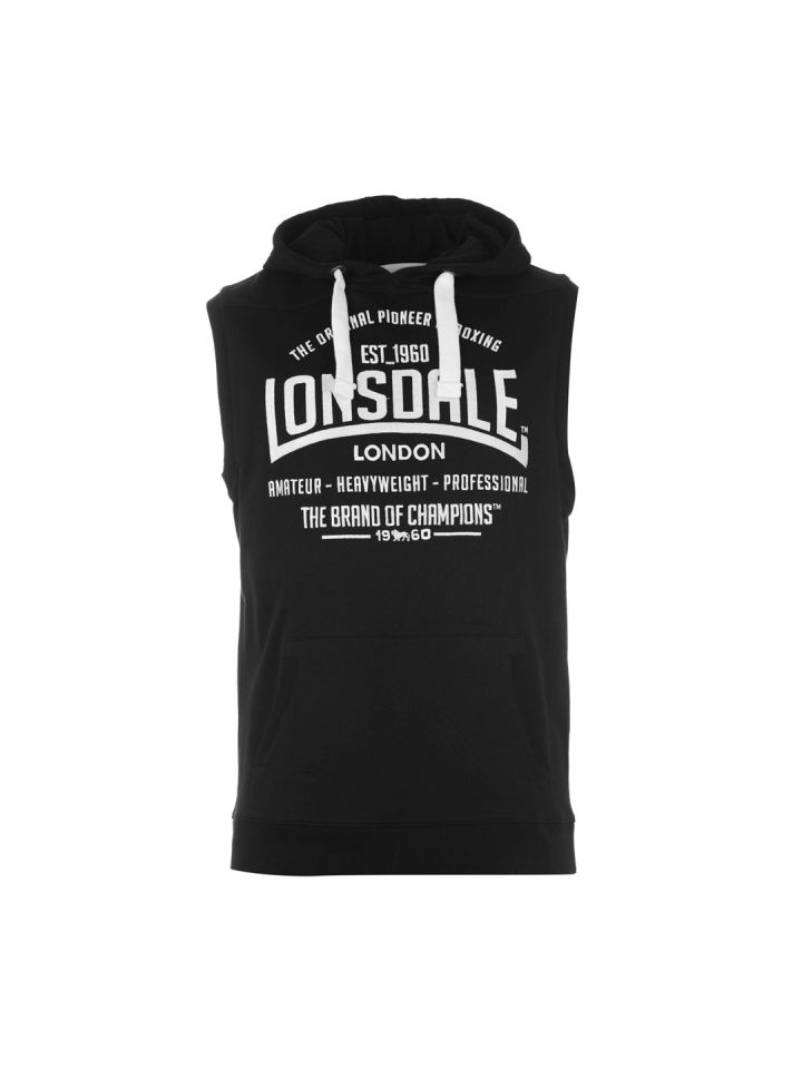 Lonsdale hot sale sleeveless hoodie