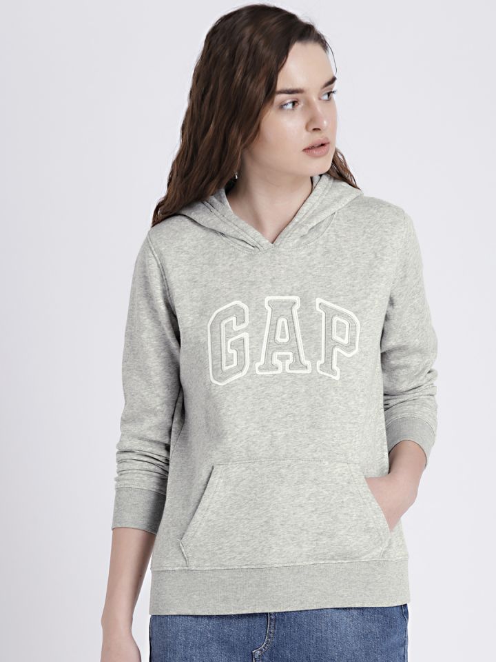 gap logo hoodie women's