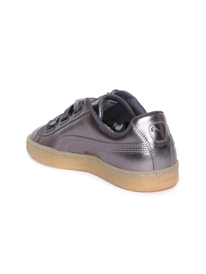 Puma ladies basket platform luxe new arrivals sneakers
