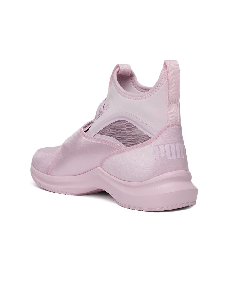 PUMA Women Pink High Top Phenom Training Shoes