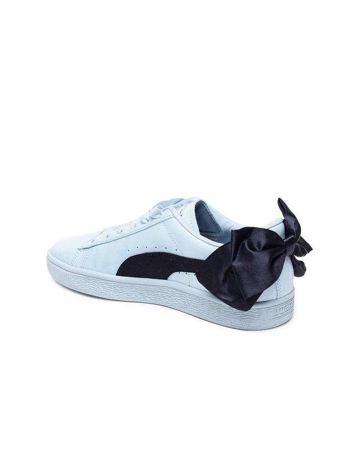 Puma bow trainers junior store