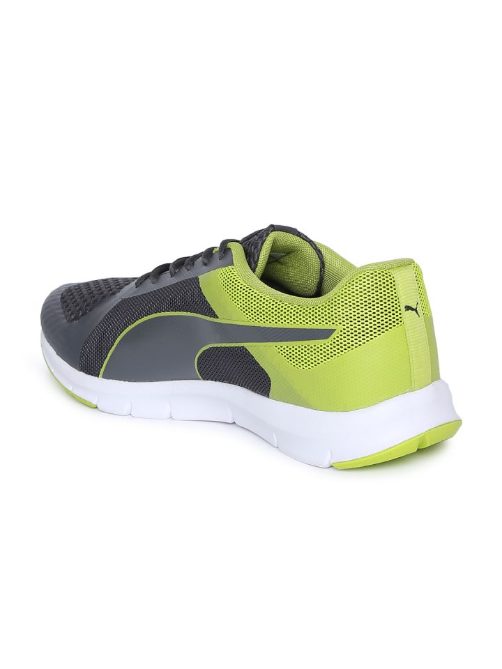 Buy Puma Men Grey \u0026 Green Colourblocked 