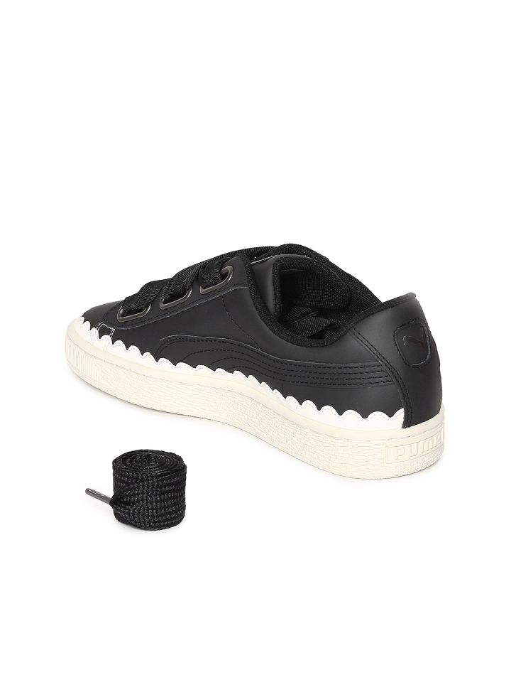 Puma basket hot sale heart scallop