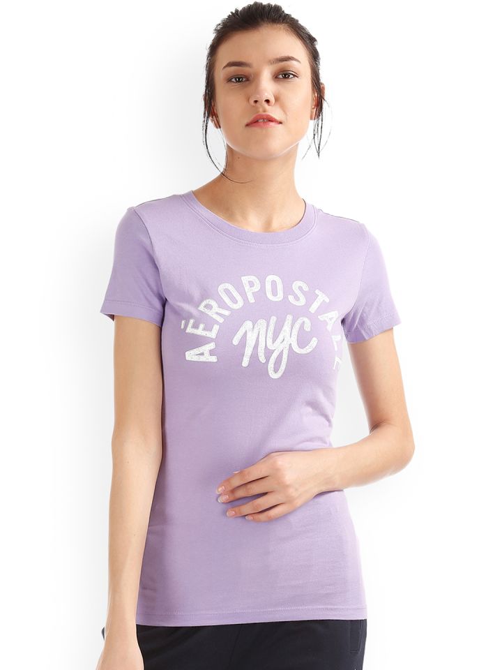 aeropostale purple shirt