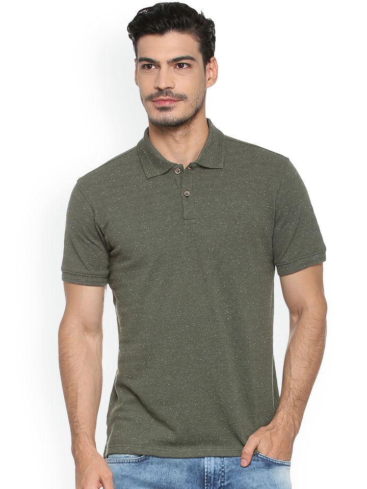allen solly collar t shirts