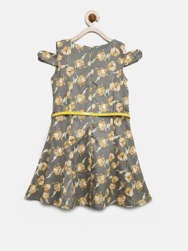 Yellow frock tiger girl discount