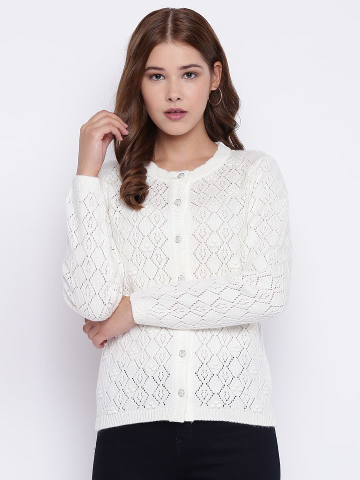 White sweater design sale