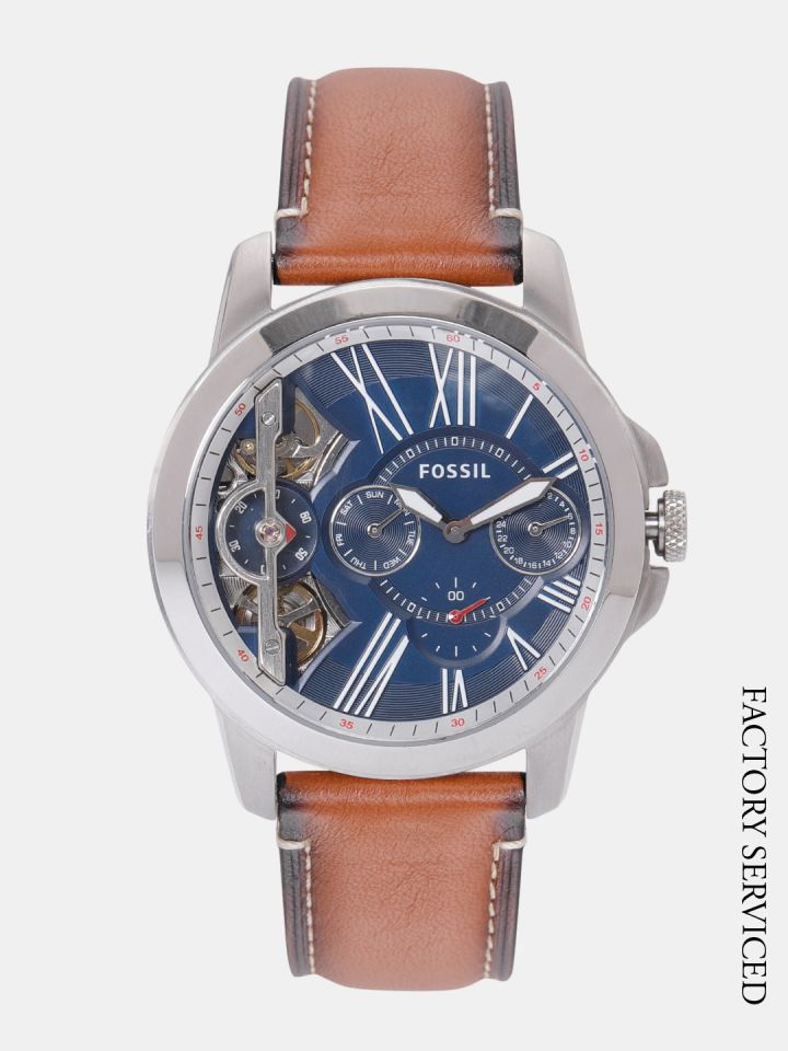 Buy Fossil Men Blue Analogue Watch ME1161 Watches for Men
