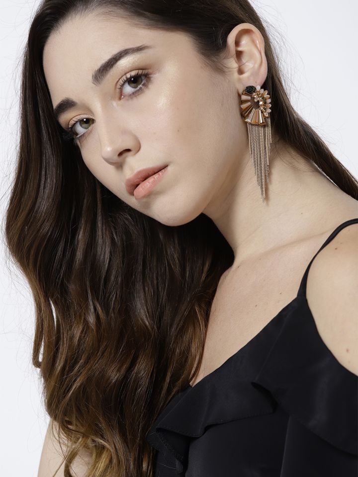 Contemporary drop earrings sale