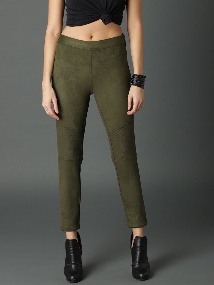 olive jeggings