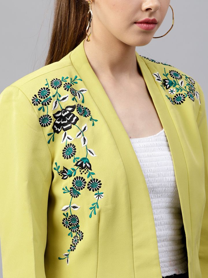 Embroidered sale blazers womens