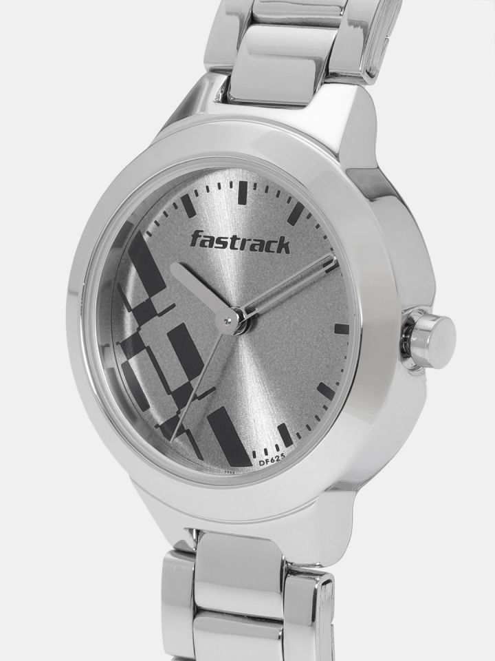 Buy Fastrack Women Grey Analogue Watch NK6150SM01 OR F Watches
