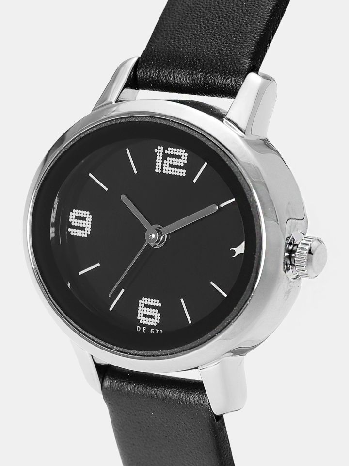 Buy Fastrack Women Black Analogue Watch NK6107SL02 Watches for