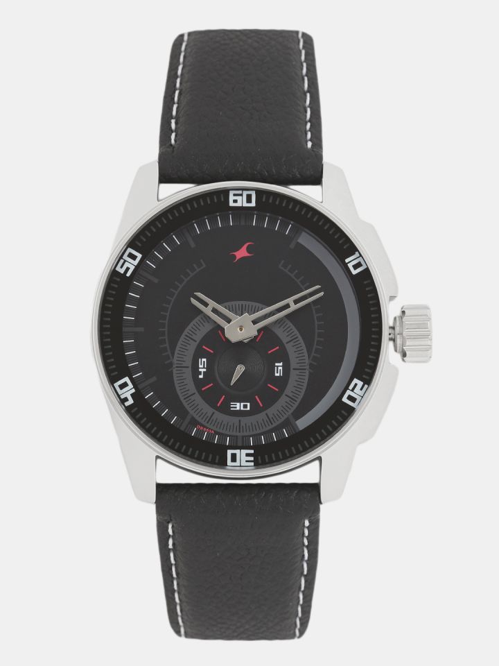 Fastrack Men Black Analogue Watch NK3089SL04